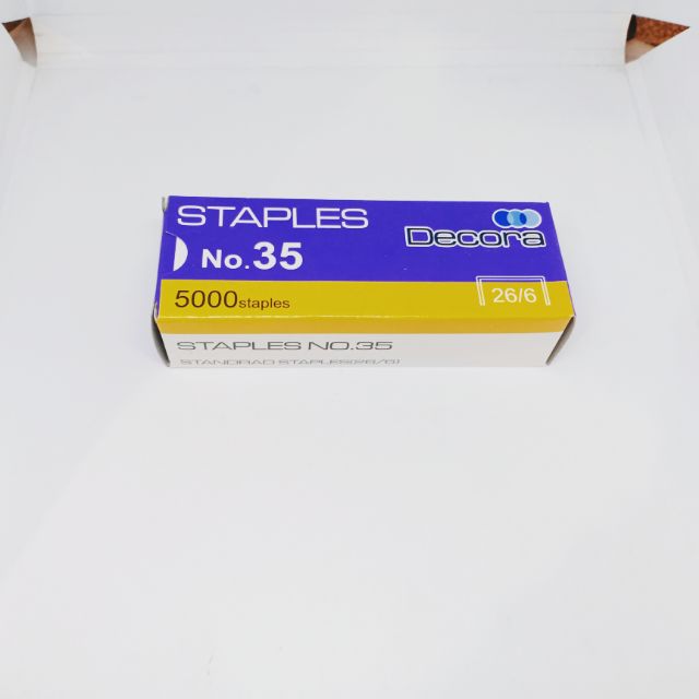 Decora / MGK Staple wire 35 Big Size ( 5000 staples ) Shopee Philippines
