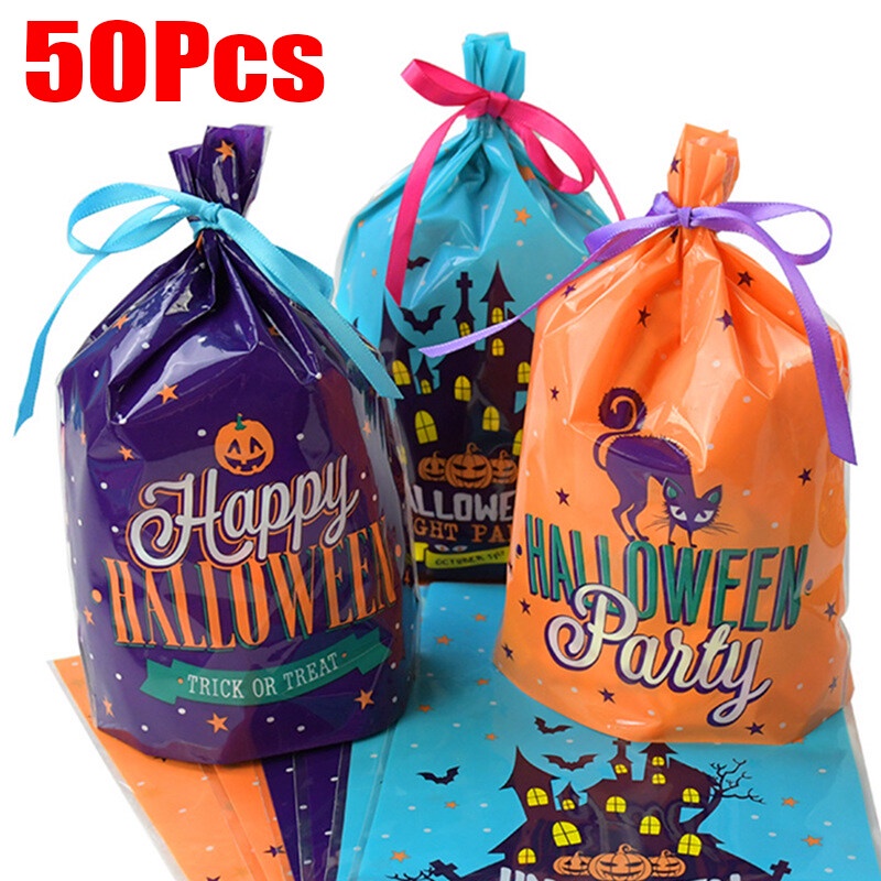 50Pack Halloween Candy Bags Cute Gift Bag Trick or Treat Gifts for Kids Shopee Philippines