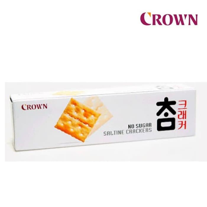 Crown Saltine Crackers Korean Salted Salted Crackers 56g Made In