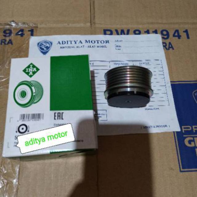 Pulley alternator proton exora gen2 gen 2 persona waja neo saga wira