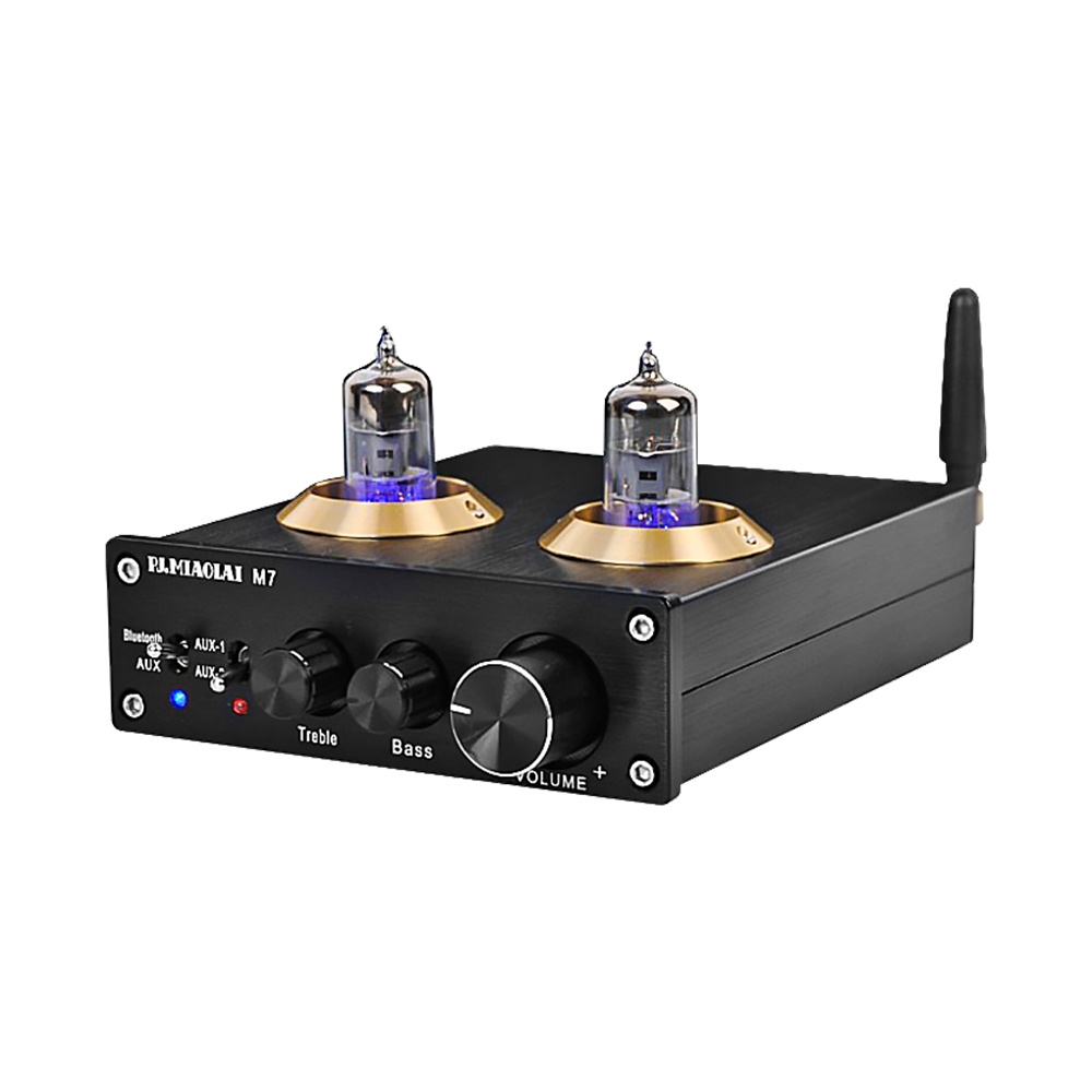 Amplificador Bluetooth Audio Preamplifier 6J1 Tube Amp HiFi Fever