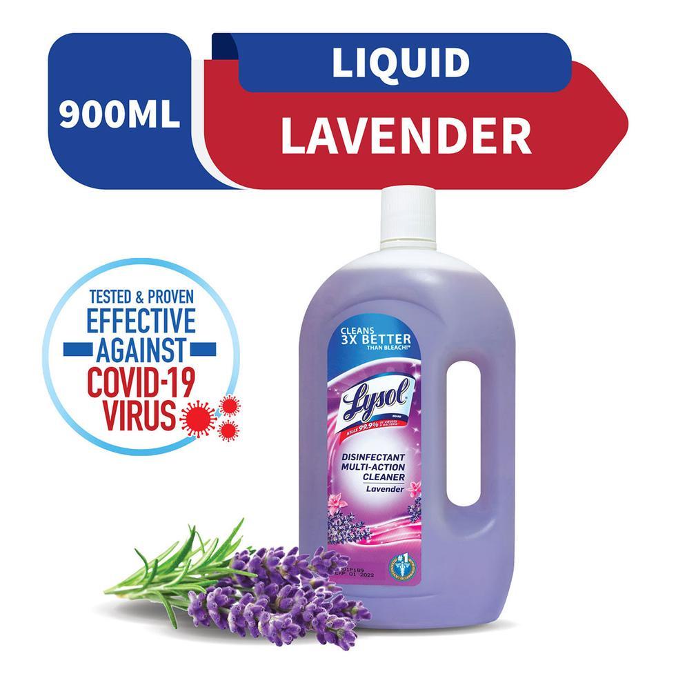 Lysol All Purpose Cleaner Lavender 900ml Shopee Philippines