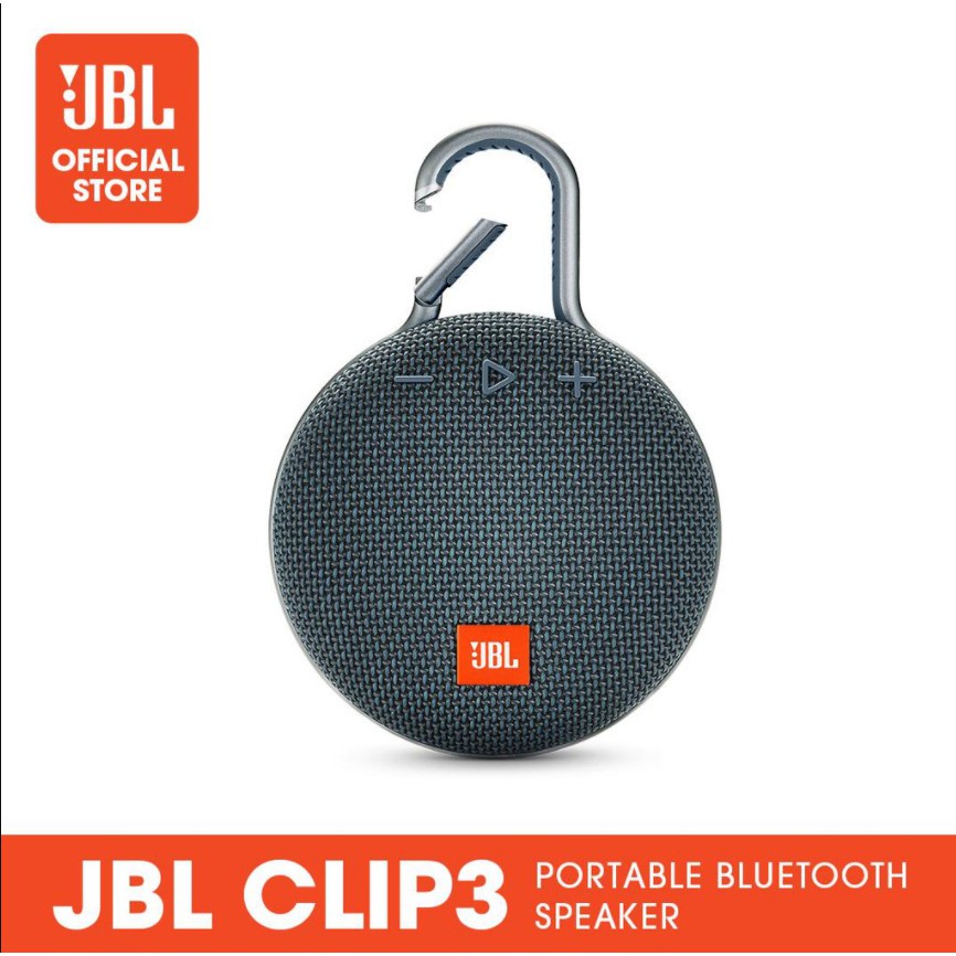 JBL Clip 3 IPX7 Waterproof Portable Waterproof Bluetooth Speaker with