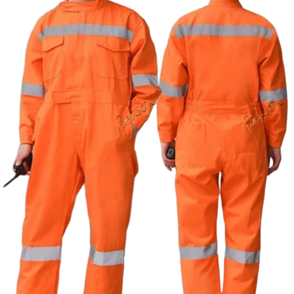 PPE Coverall W/ Reflector Mechanic Seaman Jumpsuits construction