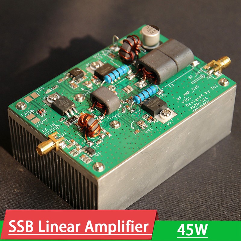 45W 328MHz SSB RF Linear Power Amplifier for Transceiver HF radio