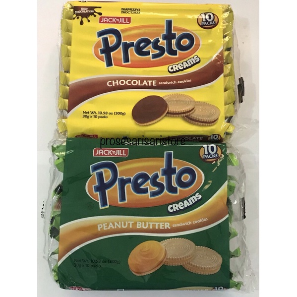 Presto Creams 30gx10packs (300g) Shopee Philippines