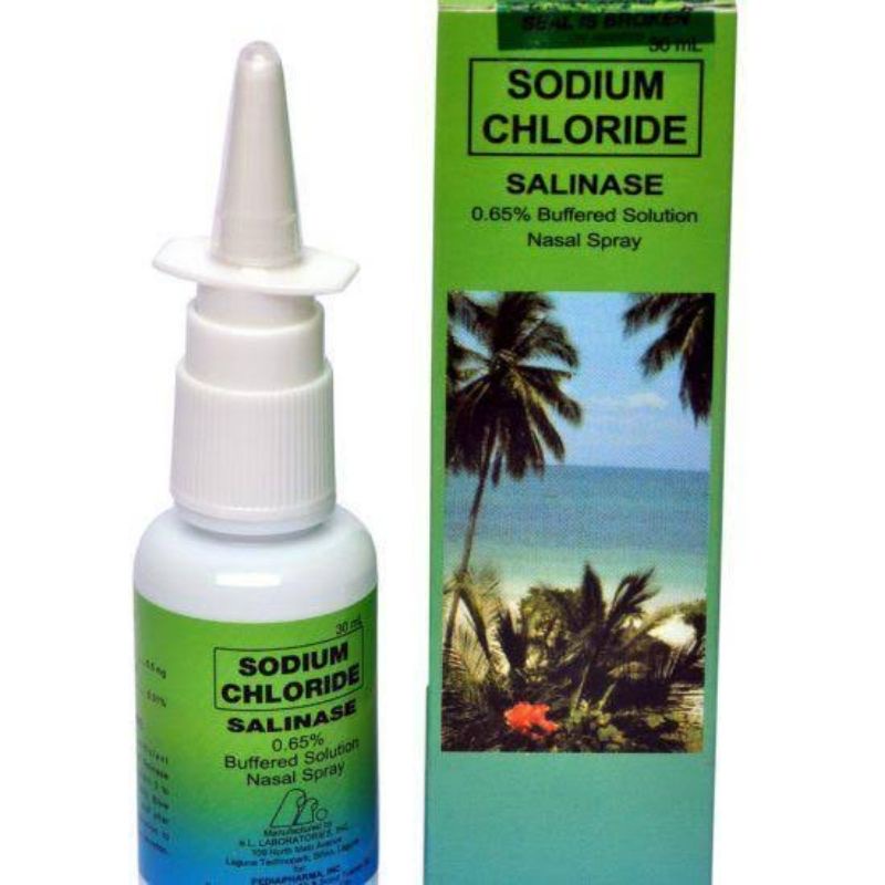 🇵🇭 Salinase (Sodium Chloride) Nasal Spray 30mL Shopee Philippines