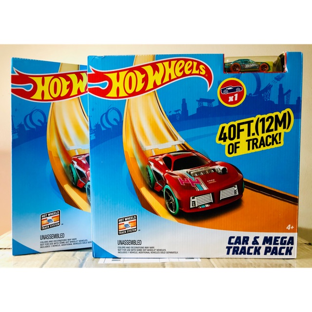 Hot Wheels Car & Mega Track Pack Shopee Philippines