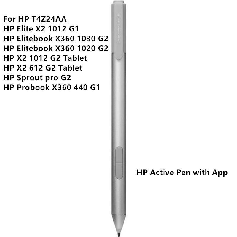 Bluetooth Active Pen For HP T4Z24AAAC3 Hp Elite X2 612 1012 1013 G2 G3