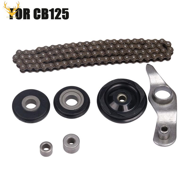 Motorcycle Chain Set Camshaft Timing Chain for Honda CB125 CB 125