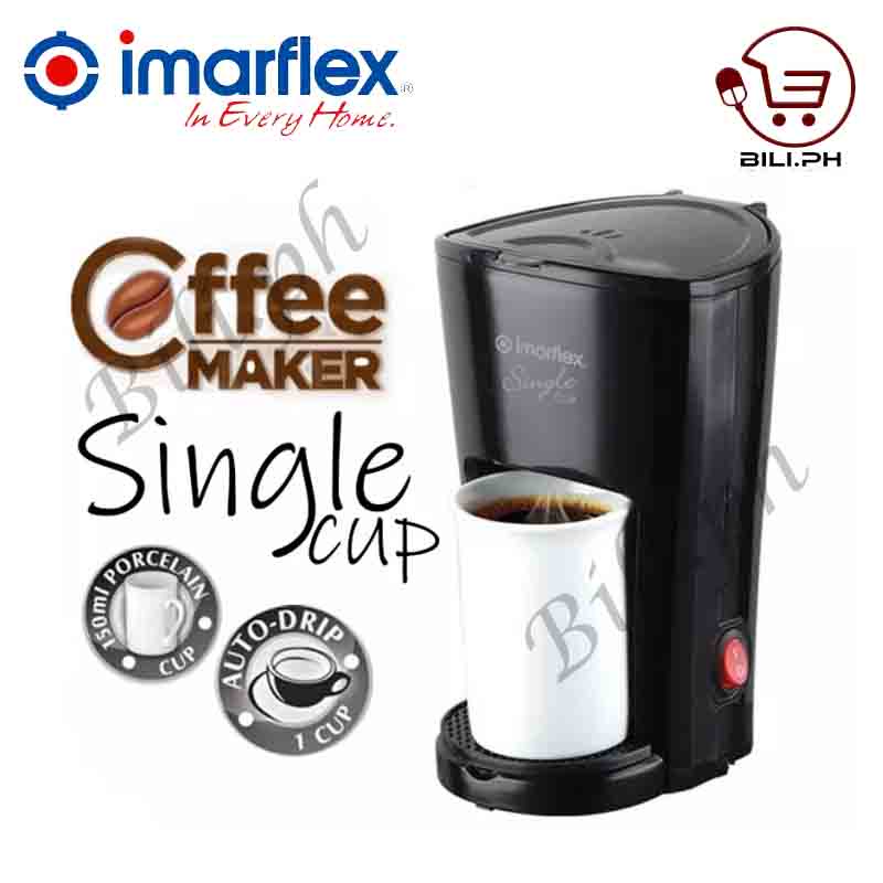 Imarflex ICM100 Coffee Maker (Black) Shopee Philippines