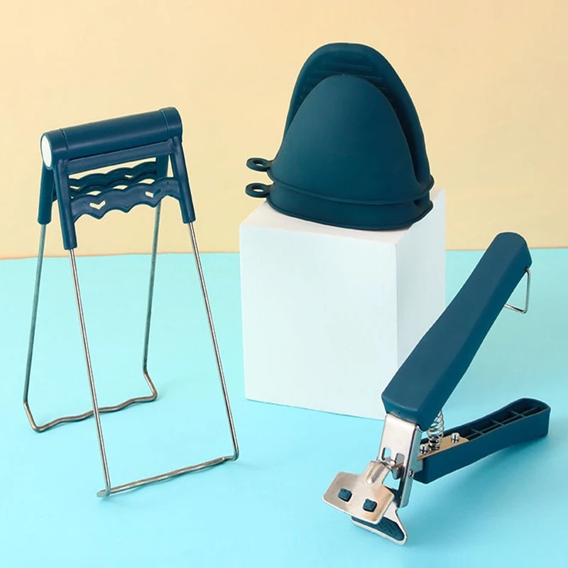 Foldable Hot Bowl Clip Pot Dish Holder / Steamer Lifter Picker