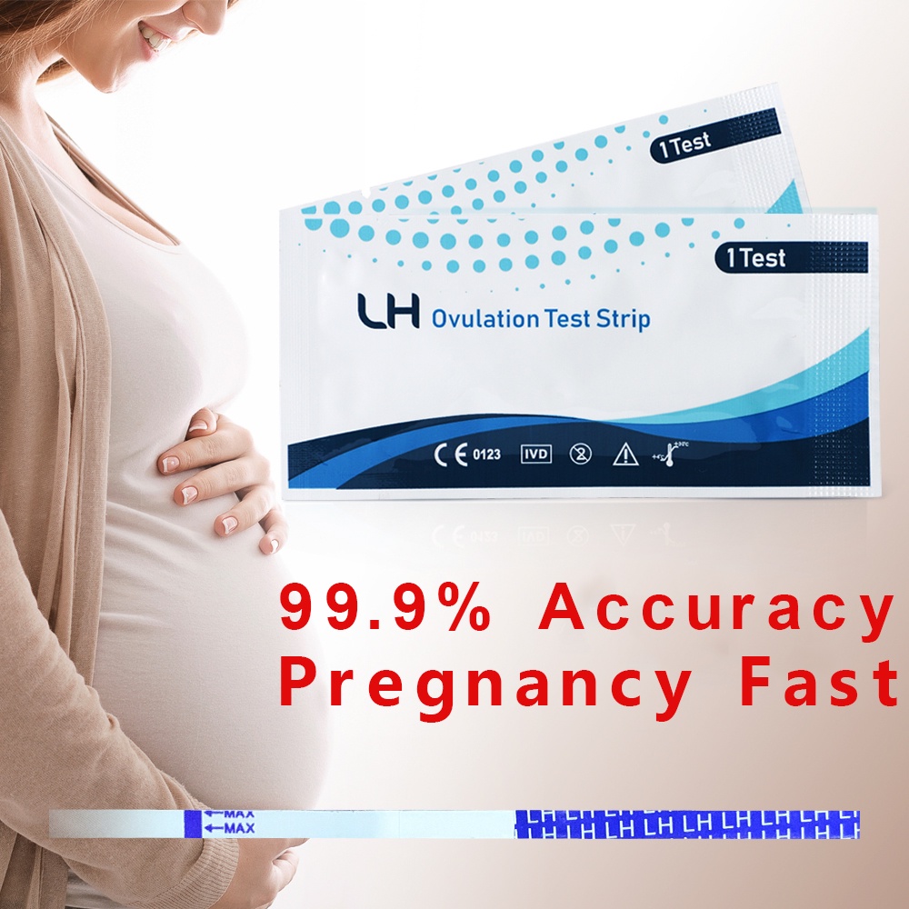 20pcs LH Test Strip Ovulation Test Strip High Accuracy Urine Predictor
