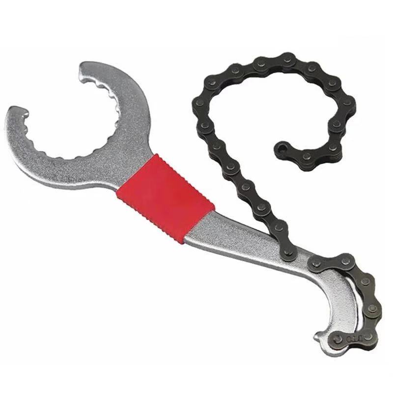 Fixie MTB Road Bike Chain Whip BB Cogs and Lockring Remover Tail Hook