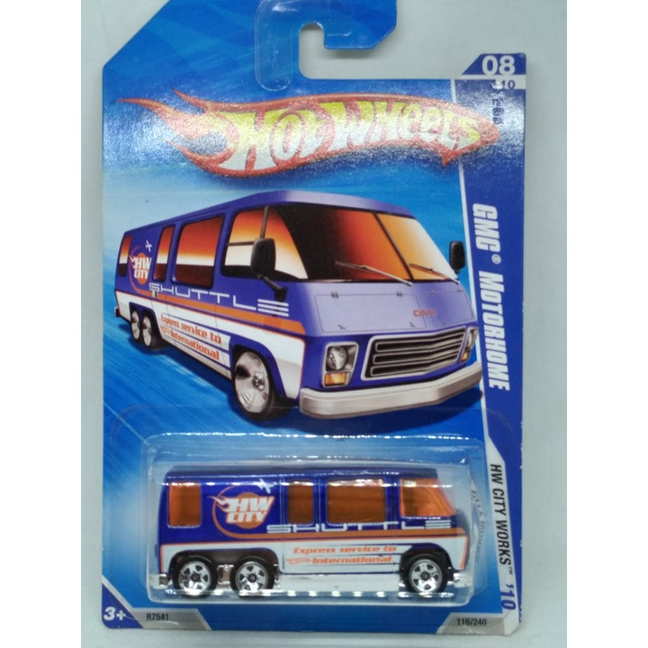 Hot Wheels GMC Motorhome (SEALED) Shopee Philippines