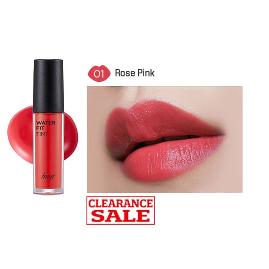CLEARANCE SALE!! THE FACE SHOP Water Fit Lip Tint (EARLY EXPIRATION