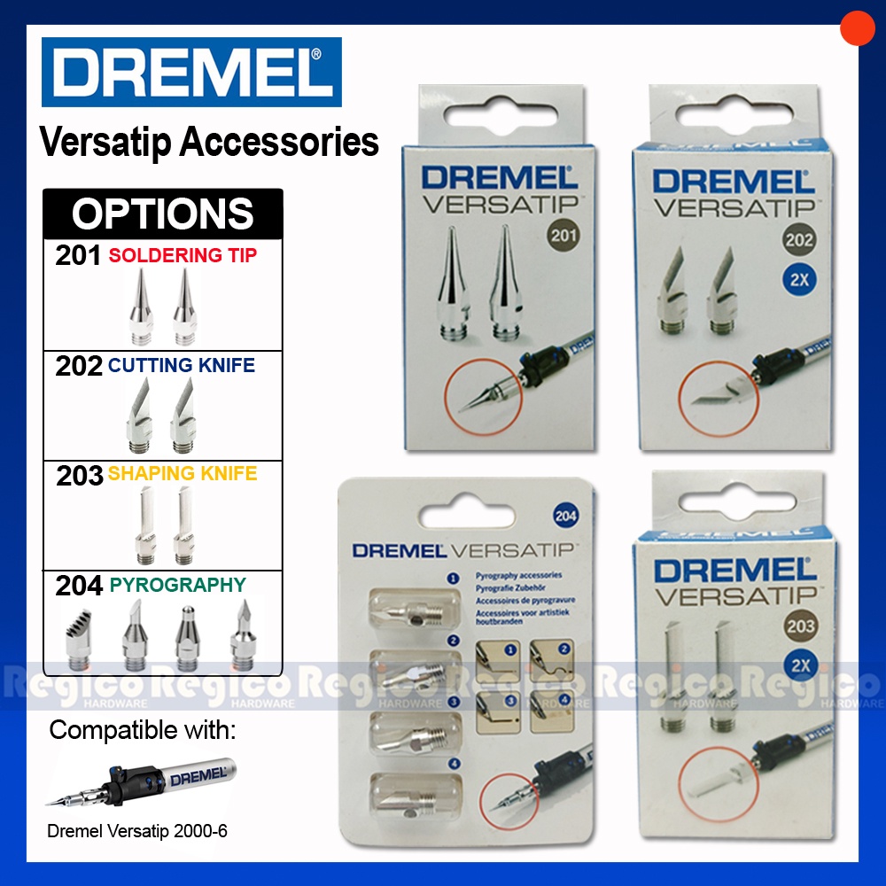 Dremel Shaping Cutting Knife Soldering Tip Pyrography Versatip