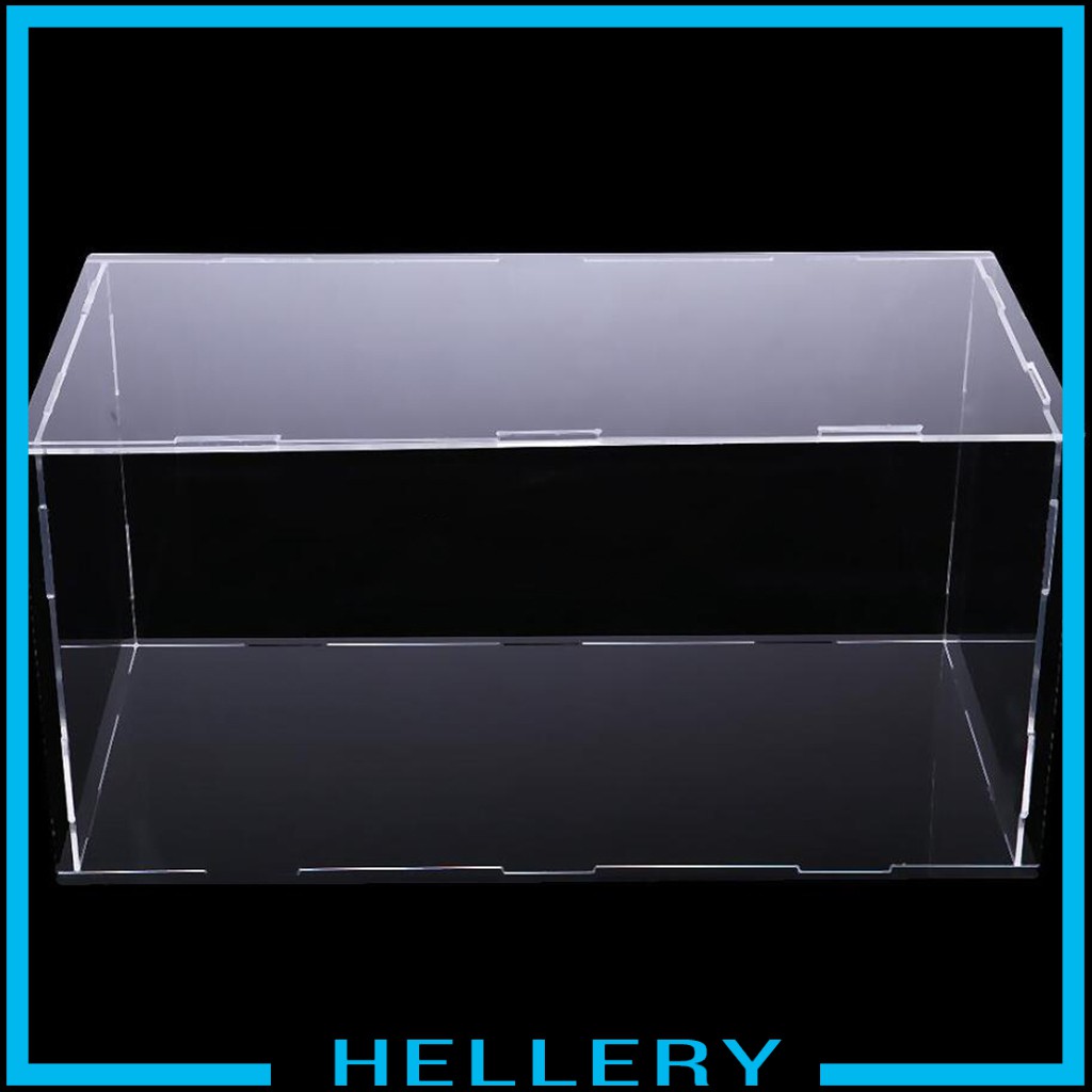 [HELLERY] Acrylic Display Cases Collectibles Diecast Cars Model Protective Cube Case Shopee