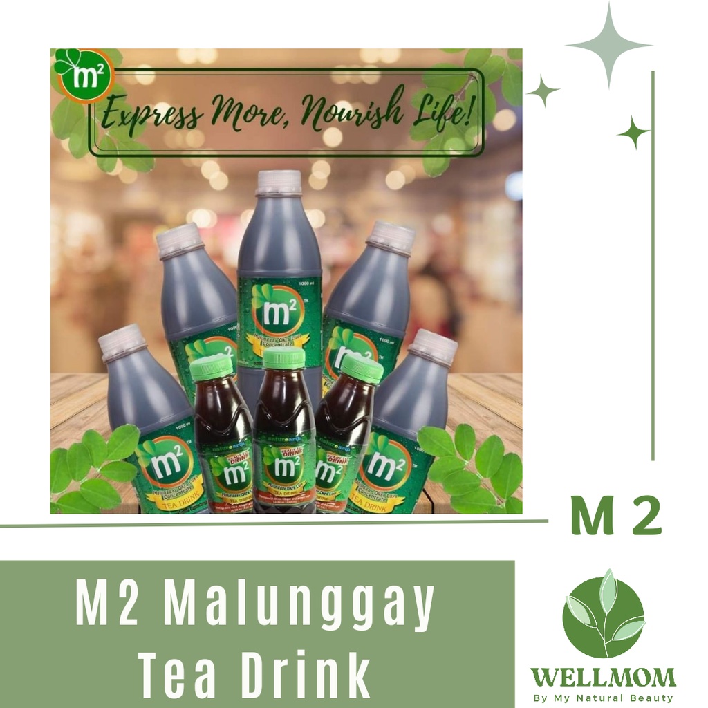 M2 Tea Drink Concentrate w/ Malunggay, Okra, and Luya Shopee Philippines