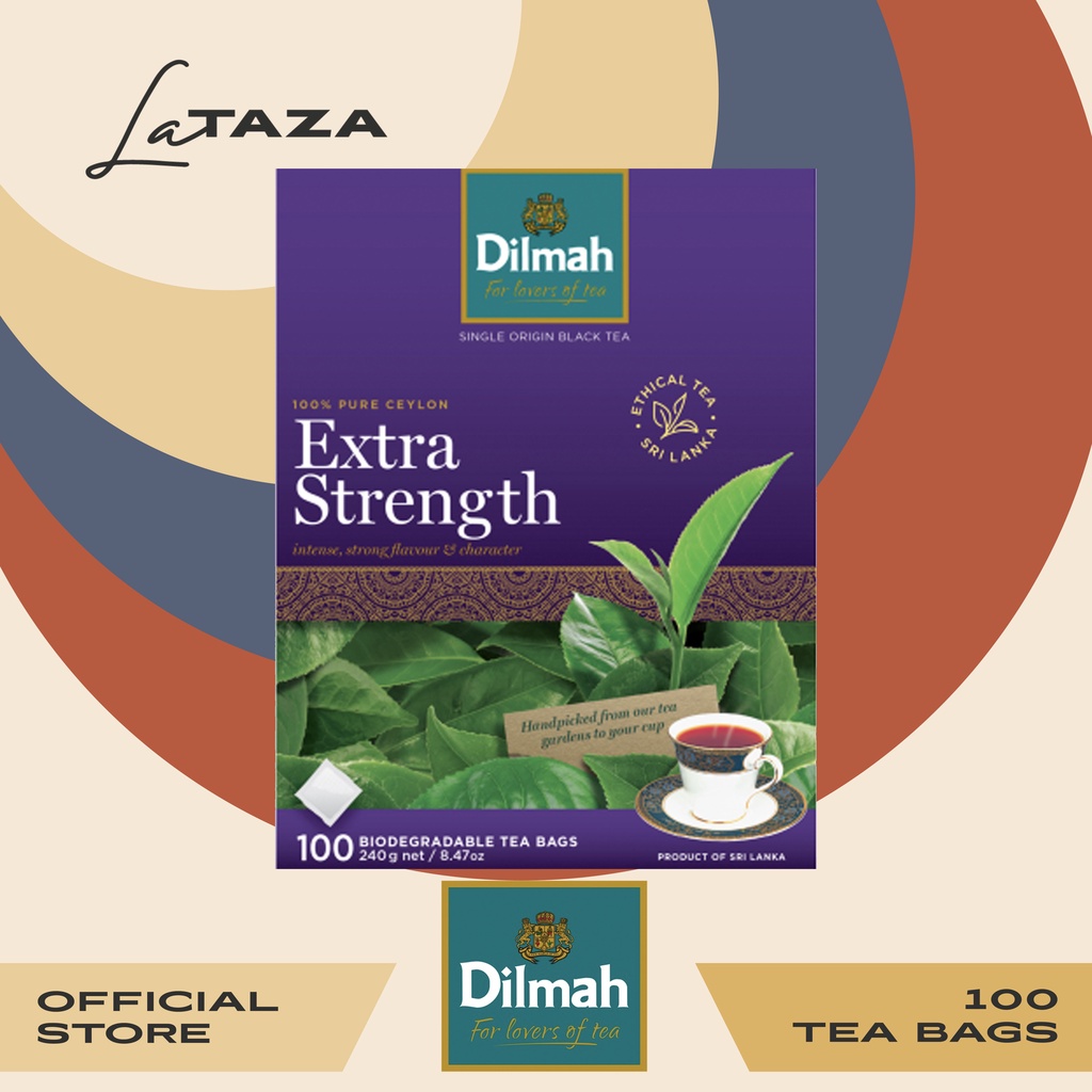 Dilmah Premium Ceylon Extra Strength (100 Tea Bags) Shopee Philippines