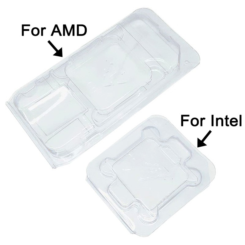 ⚡️For AMD / Intel CPU Plastic Protection Box CPU Processor Pin