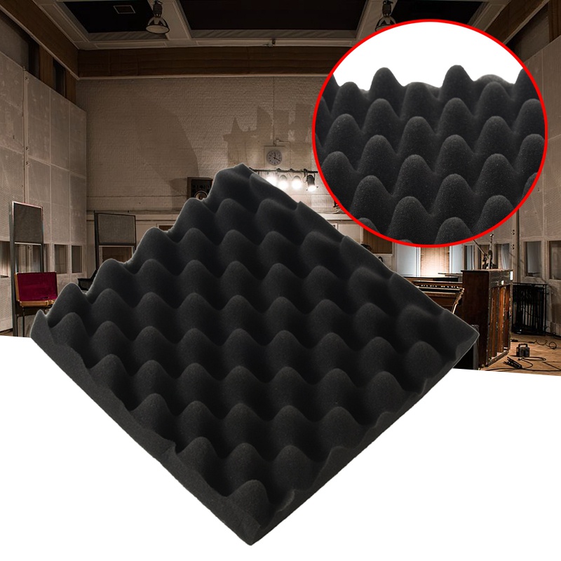 25X25X5CM Sound Insulation Foam Egg Crate Studio Acoustic Foam Sound