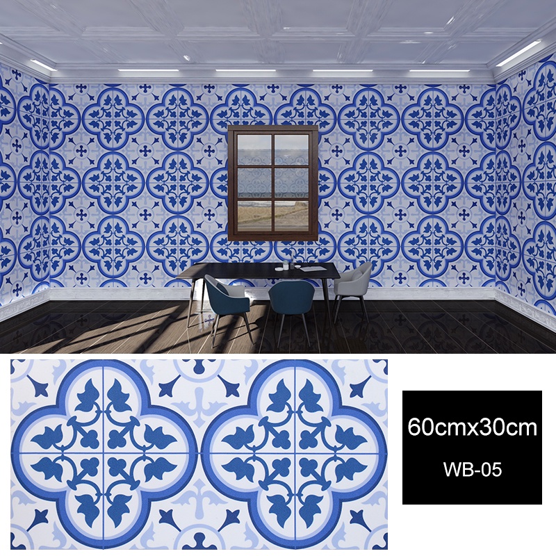Wallpaper Sticker 1pc 60X30cm Wallpaper Waterproof European Wallpaper