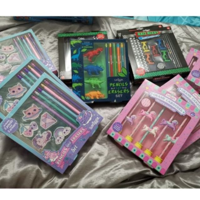 ONHAND SMIGGLE PENCIL AND ERASER SET Shopee Philippines