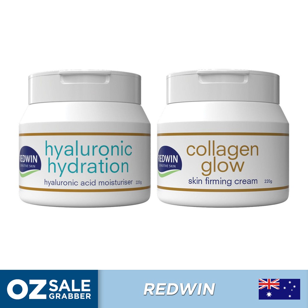 OZSALEGRABBER Redwin Hyaluronic Hydration Moisturiser/Collagen Glow