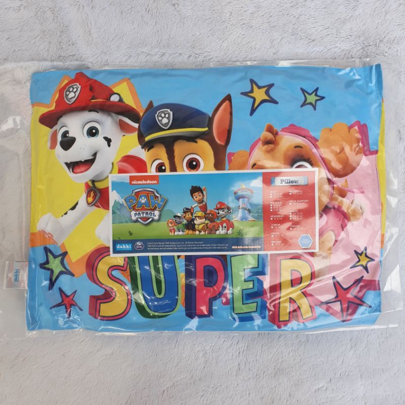 Dakki Toddler Kiddie Pillows (Frozen, Cars, Paw Patrol, Cars, Spongebob