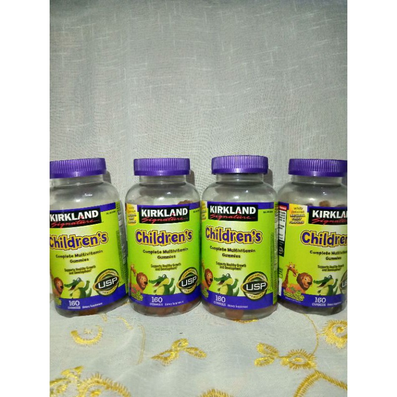 Authentic Kirkland Signature Complete Children's Multivitamin Gummies Shopee Philippines
