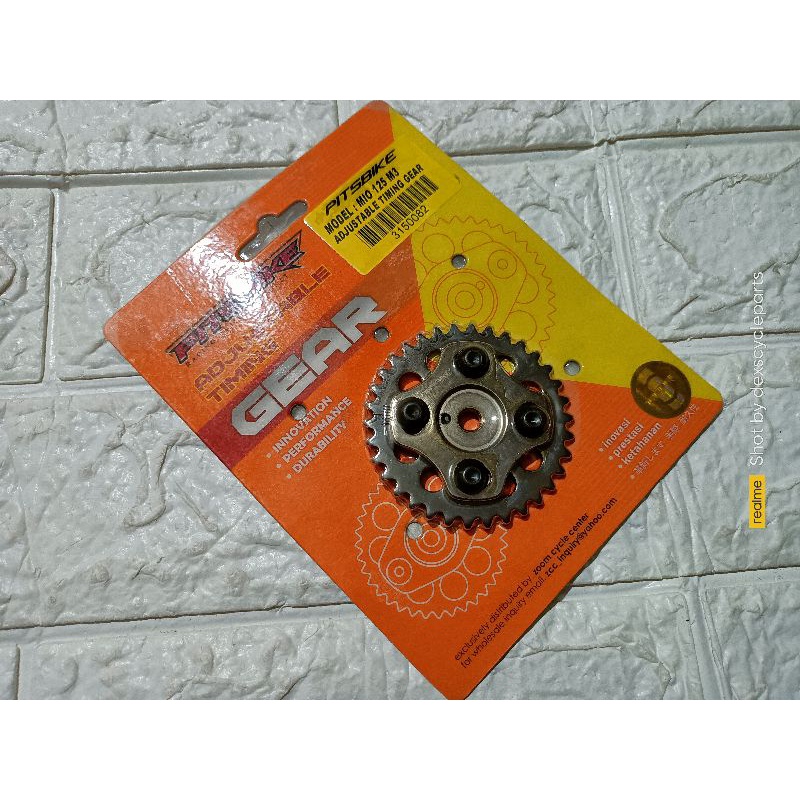 PITSBIKE ADJUSTABLE TIMING GEAR FOR MIO I 125/M3 Shopee Philippines