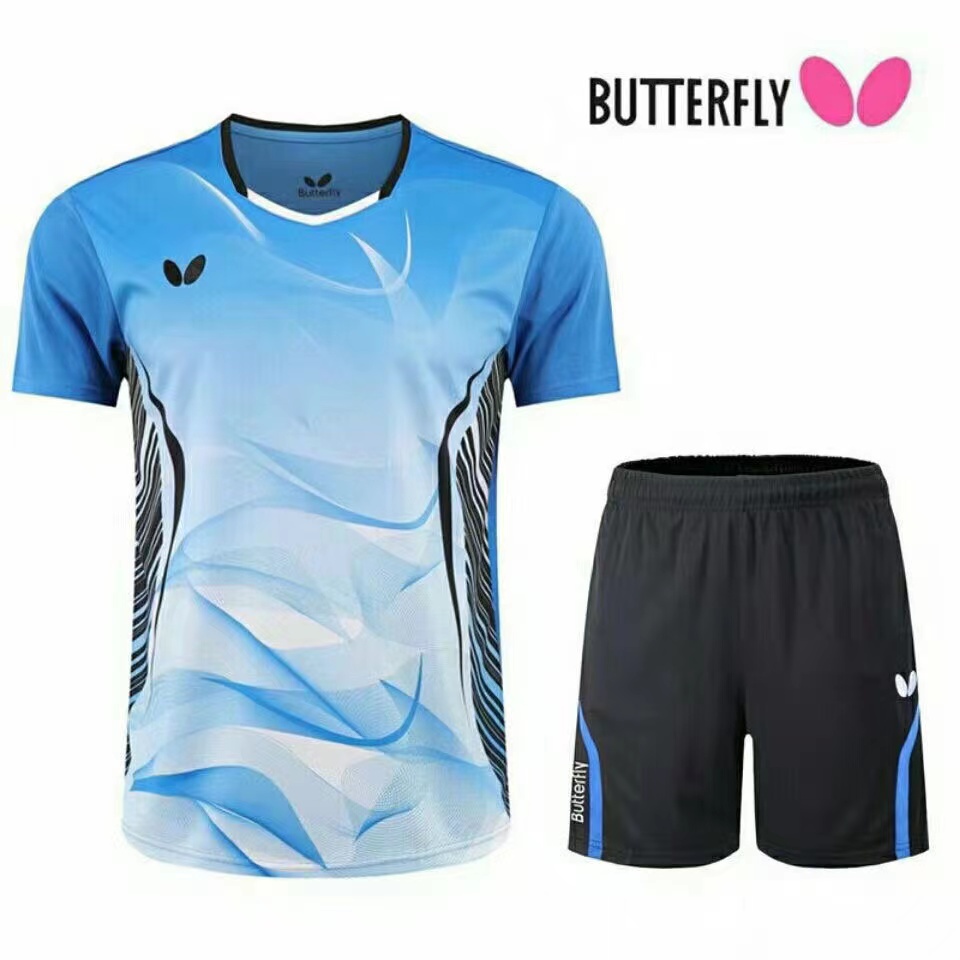 Butterfly table tennis clothing badminton sportswear men's and women's