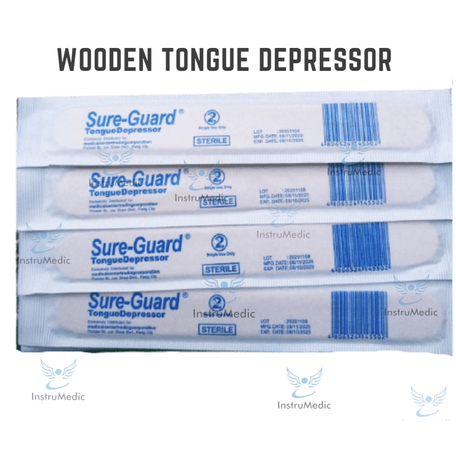 INS WOODEN TONGUE DEPRESSOR (STERILE) Shopee Philippines