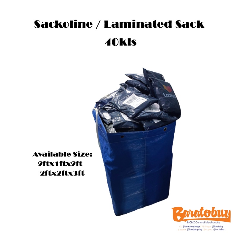 Sackoline / Laminated Sacks 40kls Shopee Philippines