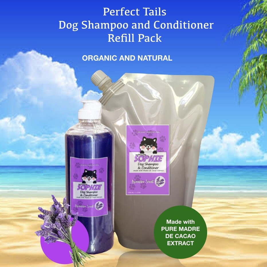 Perfect Tails Pet Shampoo for Dog and Cat Lavender Refill Pouch with