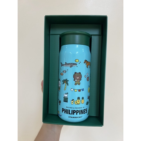Starbucks Line Friends 12 oz Stainless Tumbler (Brown Limited Edition