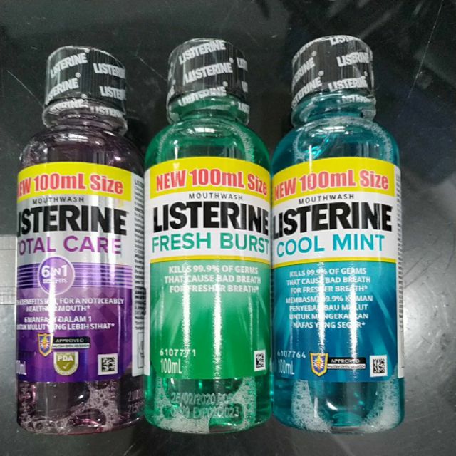Listerine mouthwash 100ml Shopee Philippines