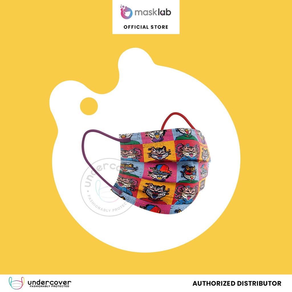MASKLAB Undercover Mask PH Adult Surgical Vivienne Tam Tiger