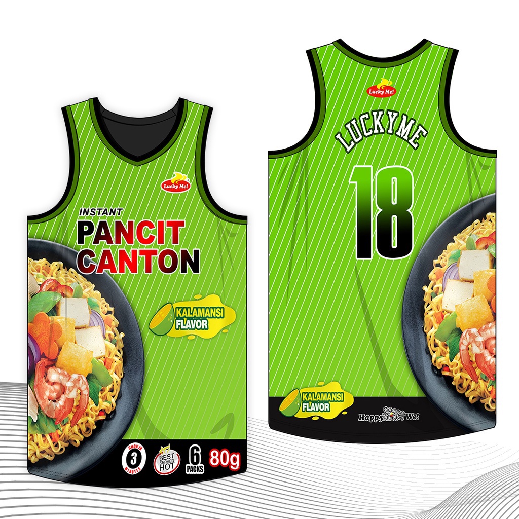 2023 new NZ X Pancit Canton Full Sublimated Basketball Jersey for Men
