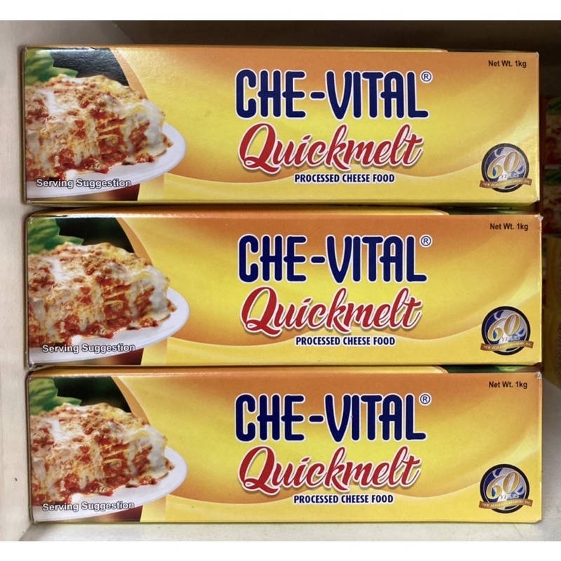 CHEVITAL Quickmelt Cheese block pizza cheese !! Shopee Philippines