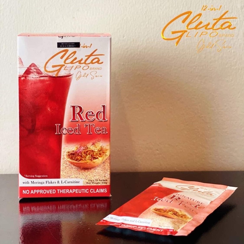 GLUTALIPO RED ICED TEA Shopee Philippines