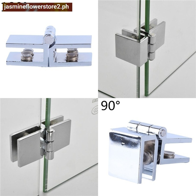 Glass Clips Clamp Furniture Hardware Door Hinge
