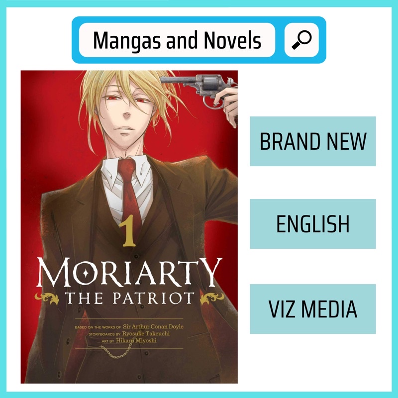 【NEW】Moriarty the Patriot manga vols.17 Shopee Philippines