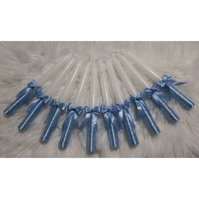 Christening/Baptism Candle(GodParents) Shopee Philippines