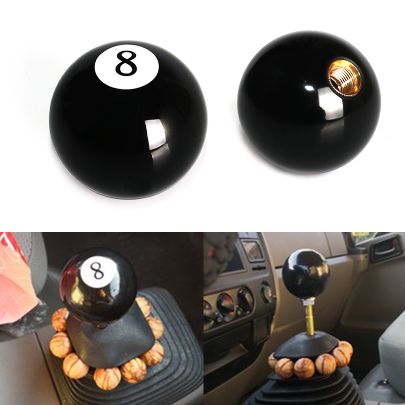 8 Ball Gear Knob Universal Car Auto Truck 8 Ball Gear Shifter Lever