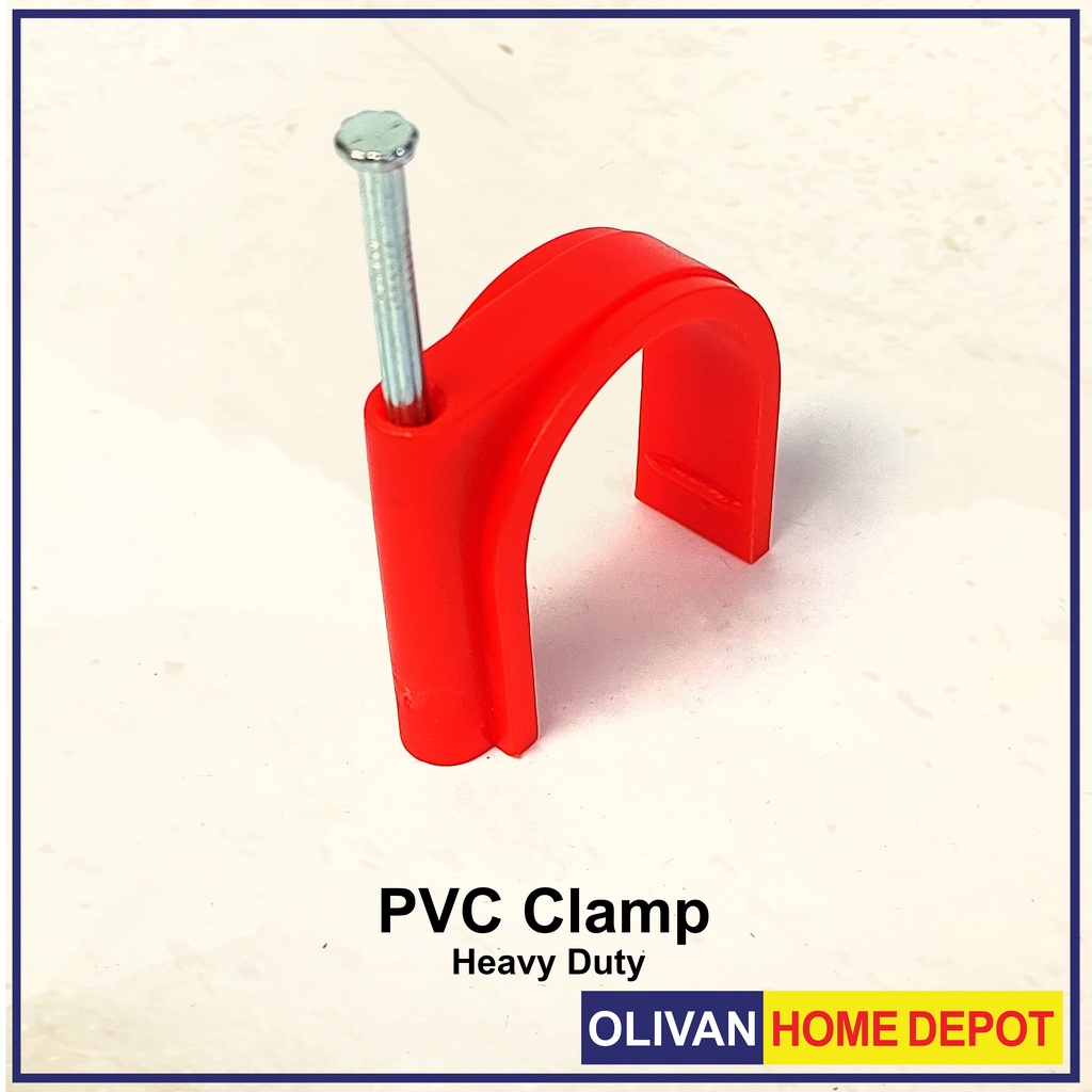 FIX PRO Heavy Duty PVC Clamp per pack 1/2" AR8, 3/4" AR9, 1" AR10