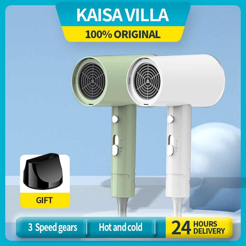 Kaisa Villa blower hair dryer hot and cold 3 speed mini hair dryer