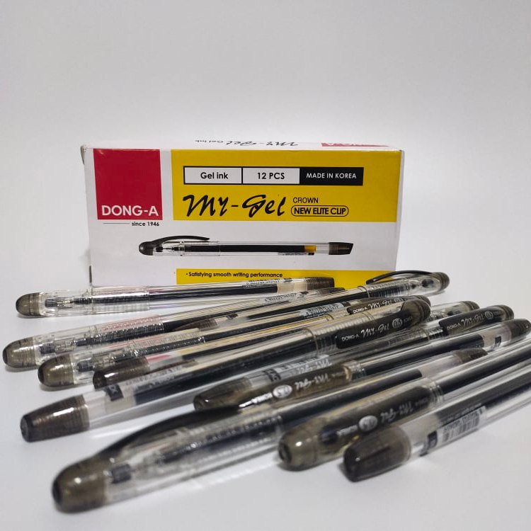 DongA Fine Tech Gel Ballpen, Gel Pen, Gel Ballpoint Pen, Sign Pen 0