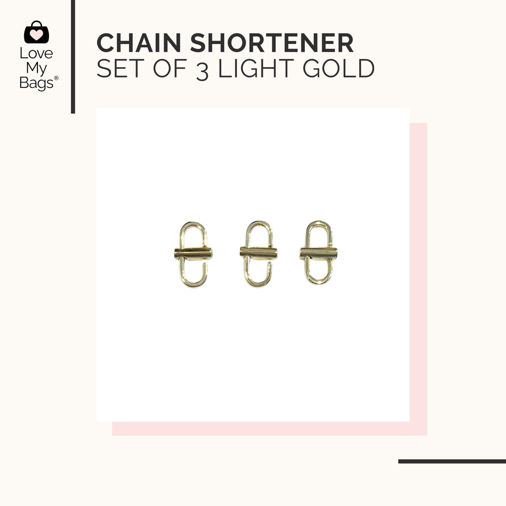 Love My Bags Chain Shortener (adjustment to shorten length for chain